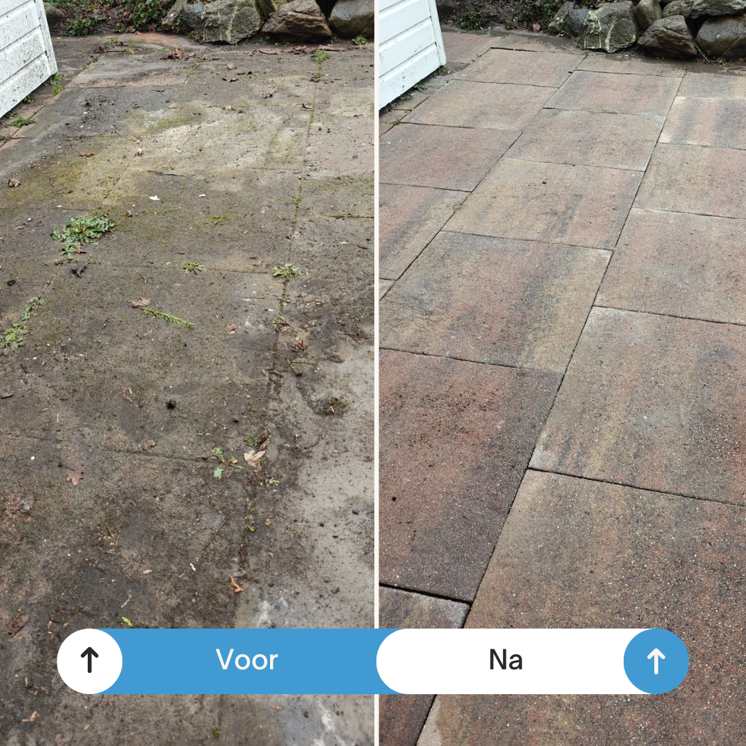 voor en na terras